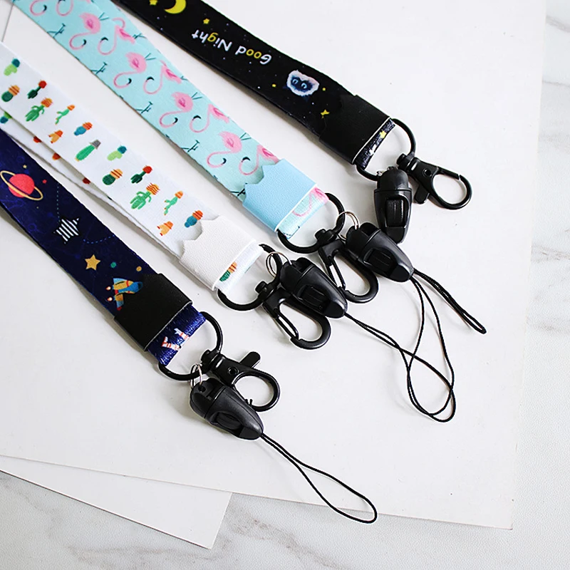 5 шт. выдвижной держатель бейдж с изображением кактуса фламинго|Бейджи и