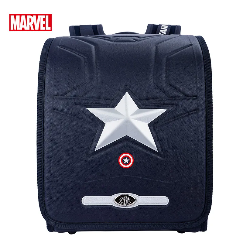 

Authentic Disney Schoolbag Primary School Sixth Grade Boys Reduced Burden Large Capacity Lightweight Backpack Captain America