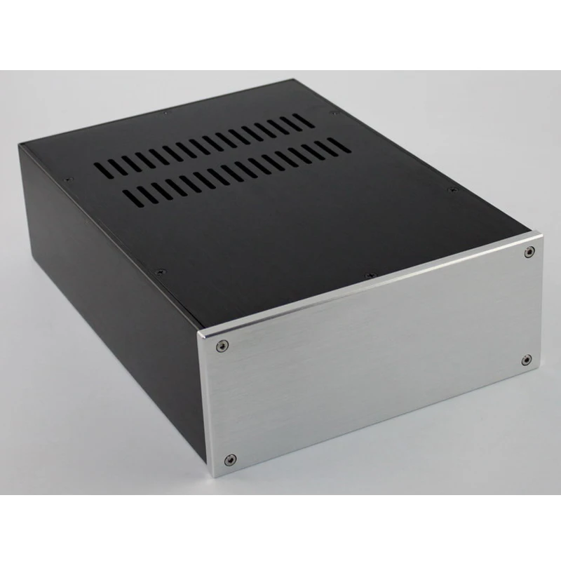 

Shell size: 218*92*308mm DIY WA36 all-aluminum power amplifier Enclosure chassis case preamplifier DAC decoder AMP case