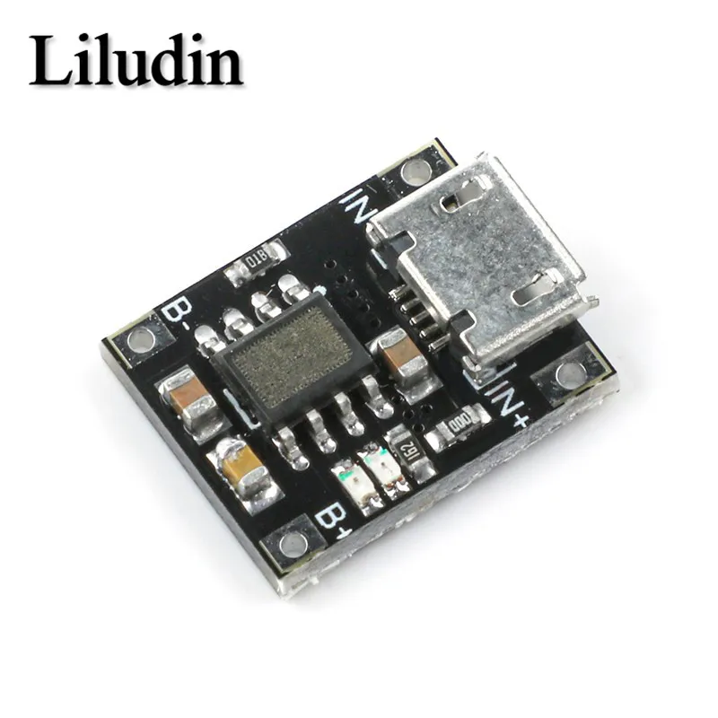 5 шт. модуль зарядного устройства для литиевого аккумулятора с одной ячейкой 1 А 5-6