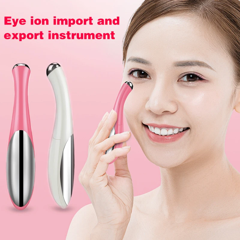 

Mini Eye Electric Massage Device Pen Thin Face Stick Wrinkles Dark Circle Puffiness Removal Eye Face Massager