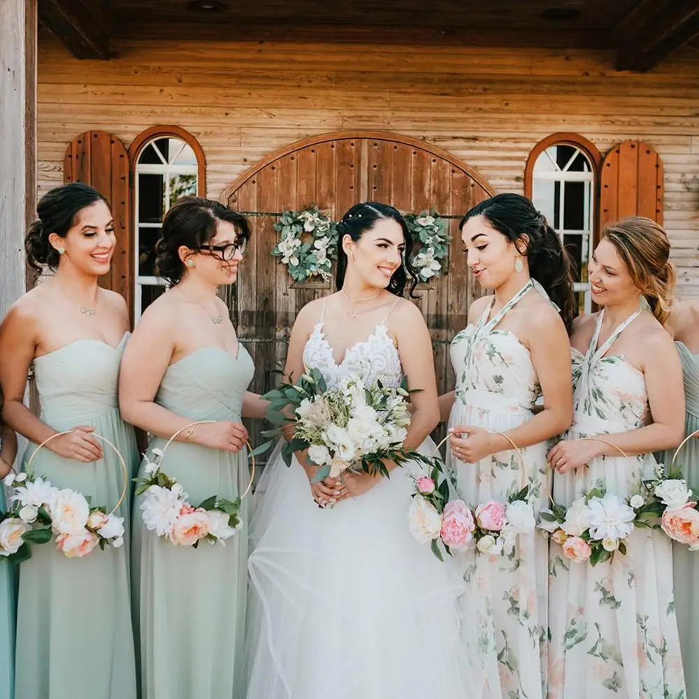 Роза Сделай Сам гирлянда кольцо венок для свадьбы Искусственные цветы свадебное