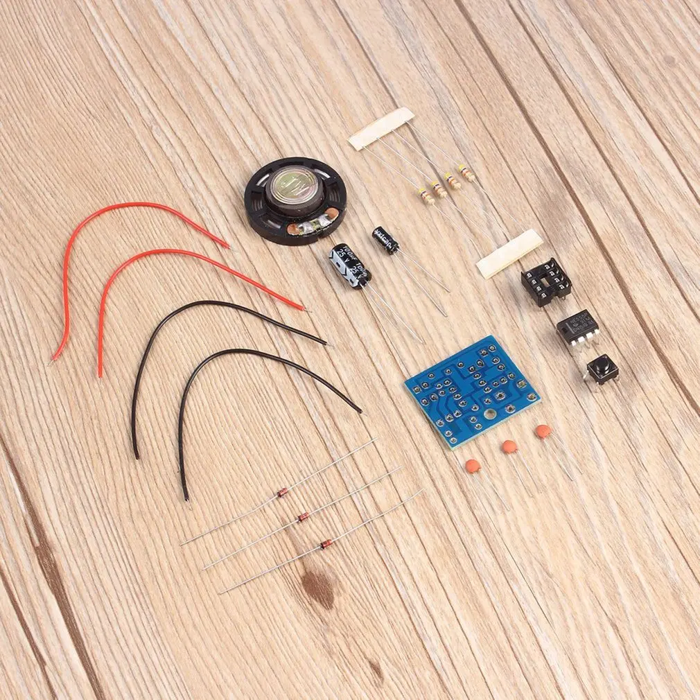 2019 совершенный дверной Звонок электронный DIY Набор для домашней безопасности 6V PCB