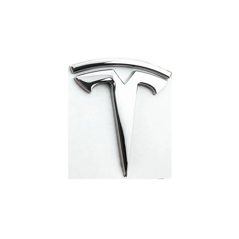 

Ruosaren 3D Metal Decal of Logo Emblem Sticker for Tesla Modification and Scrach Covering
