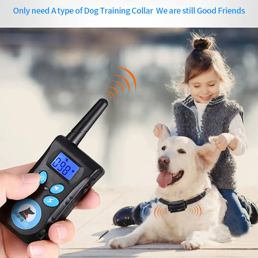 2 In1 автоматическое устройство для обучения собак анти собаки кора Дистанционное