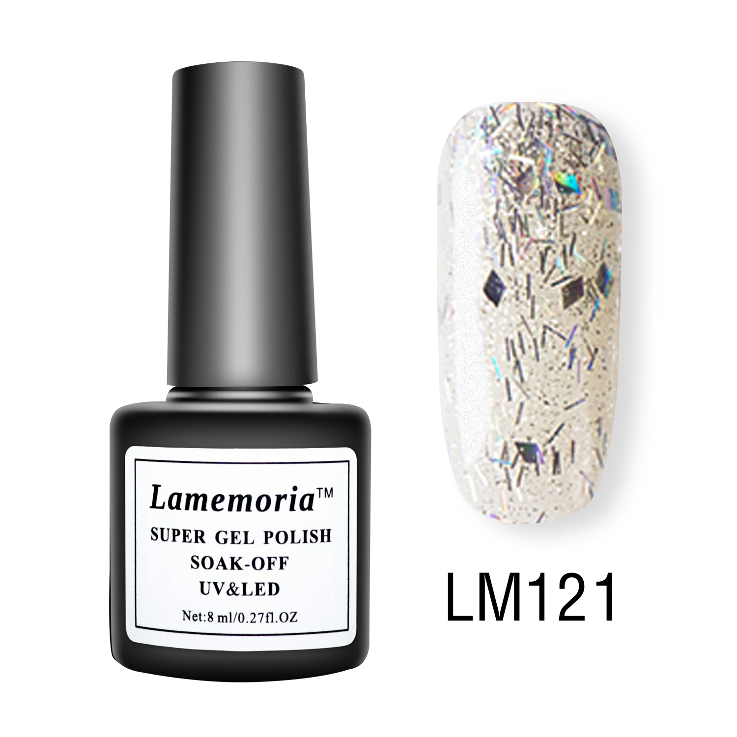 LM121 60 цветов, Гель-лак для ногтей, замачиваемый маникюр, высокое качество, блестящий лак, сделай сам, гибридный лак для ногтей, украшения для ногтей, салон - Цвет: LM121
