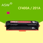 Картридж с тонером ASW CF400A CF401A 402 403A 201A для HP Color LaserJet Pro M252dn M252n MFP M277dw M277n M274n