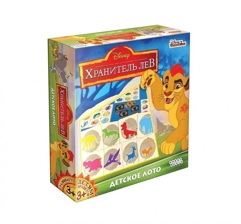 Хранитель Лев: Детское лото 181912|Настольные игры| |