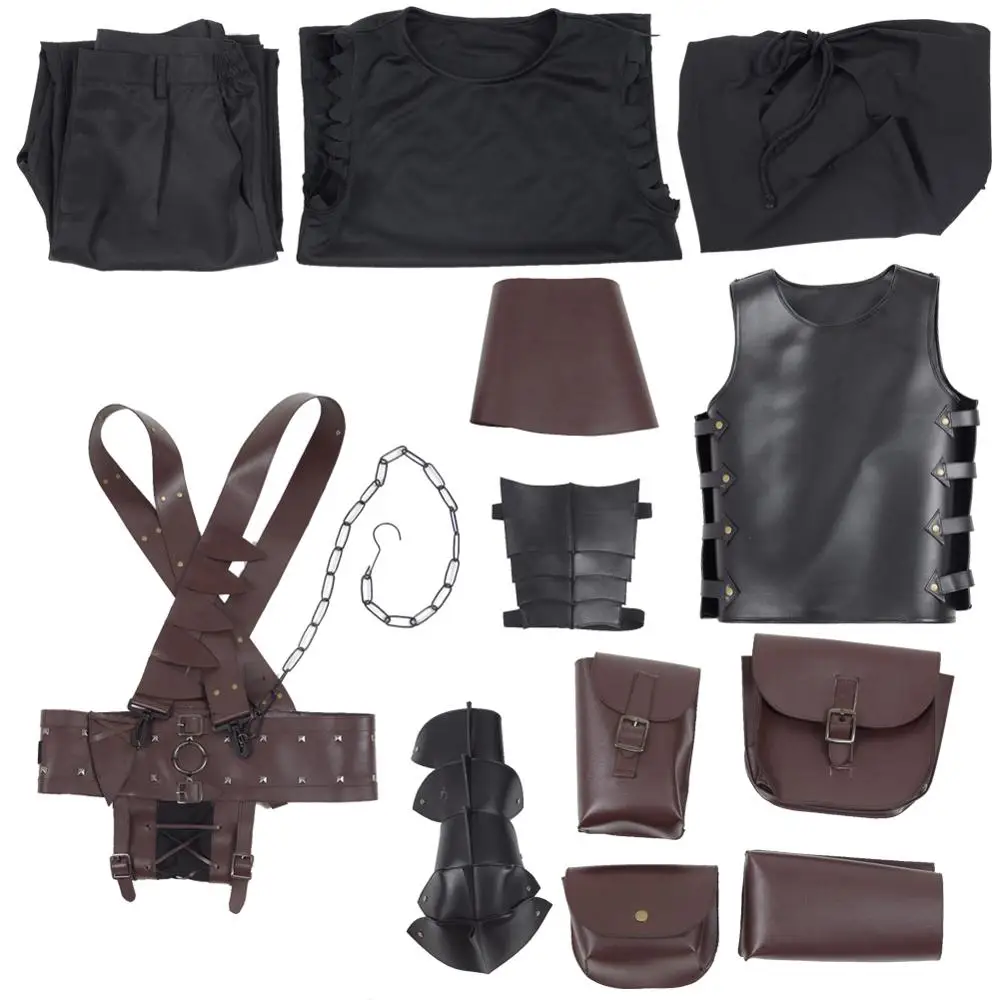 Костюм для косплея коски кишки боевой костюм броня Берсерк полный комплект