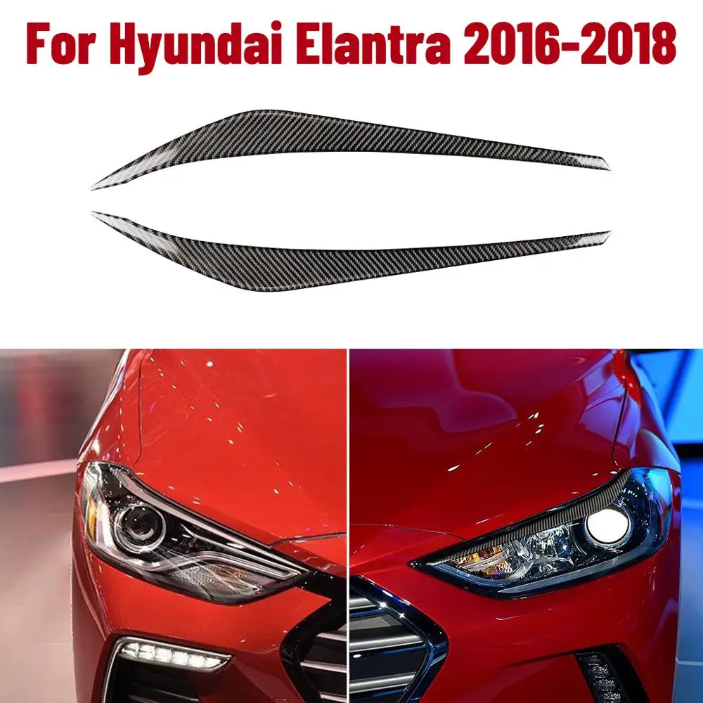 2 шт. наклейки для автомобильных фар Hyundai Elantra 2016-2018 | Автомобили и мотоциклы