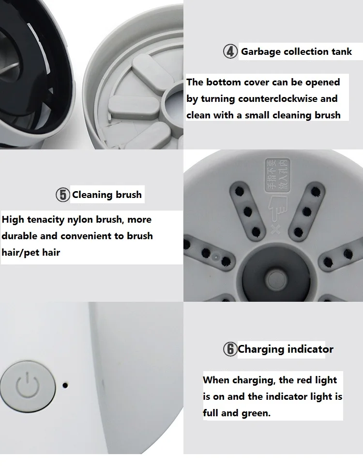 Пылесос мини беспроводной автомобильный Настольный бытовой небольшой ручной