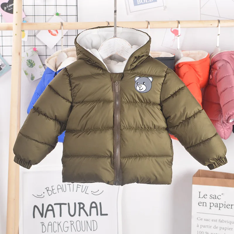 Children's Liner Girls Thick Cotton Coat Boys Winter Jacket Baby cotton Shirt Autumn And Outerwear | Детская одежда и обувь