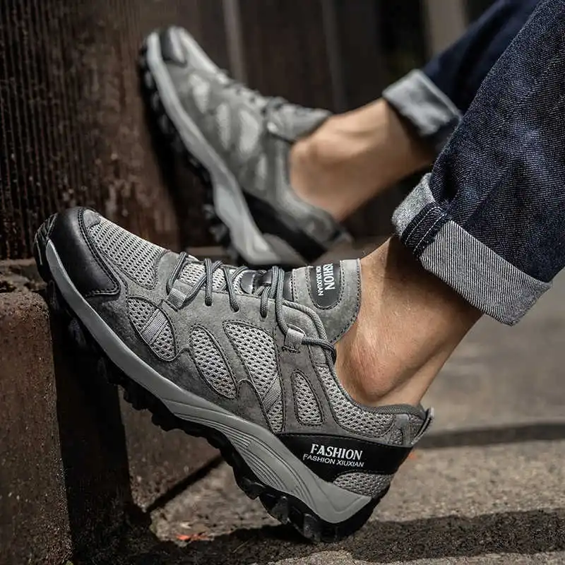 

Мужские кроссовки для бега Deport, спортивная обувь хорошего качества для мужчин, брендовые массивные кроссовки с подошвой, Детская Мужская сп...