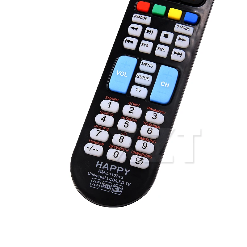 Универсальный RM L1107 + 3 ТВ пульт дистанционного управления для LG samsung Sharp sony Toshiba TCT