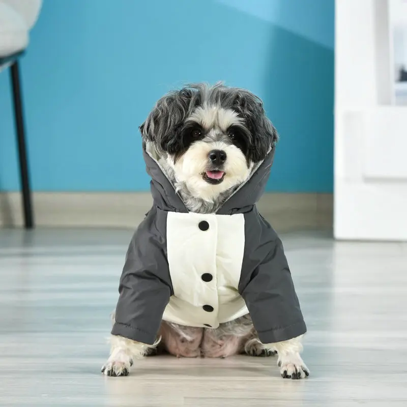 

Winter Pet Dog Clothes Warm For Small Dogs Pets Puppy Costume French Bulldog Outfit Coat Jacket Chihuahua Clothing