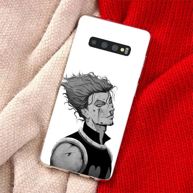 

Hisoka hunter x hunter Phone Case Transparent for Samsung A71 S9 10 20 HUAWEI p30 40 honor 10i 8x xiaomi note 8 Pro 10t 11