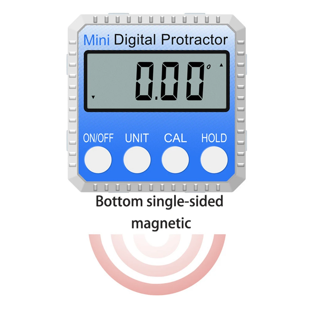 360° Mini Digital Protractor Angle Gauge High Precision Electronic Goniometer Inclinometer Level Finder Measurement Box | Инструменты