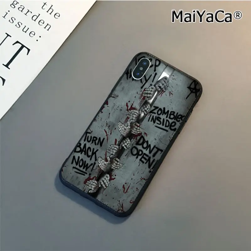 Чехол для телефона MaiYaCa для iphone 11 pro X se 5S 6s 6s plus 7 plus чехол walking dead hero для iphone 11 pro 8 8plus XR XS MAX