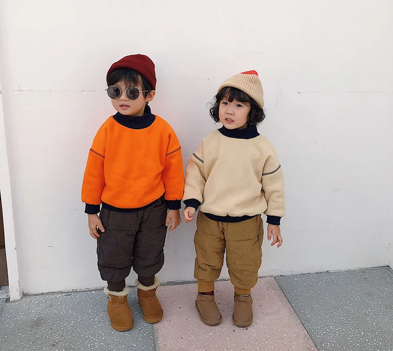 Детские штаны Новинка 2019 года зимние детские брюки стеганые плотные теплые для