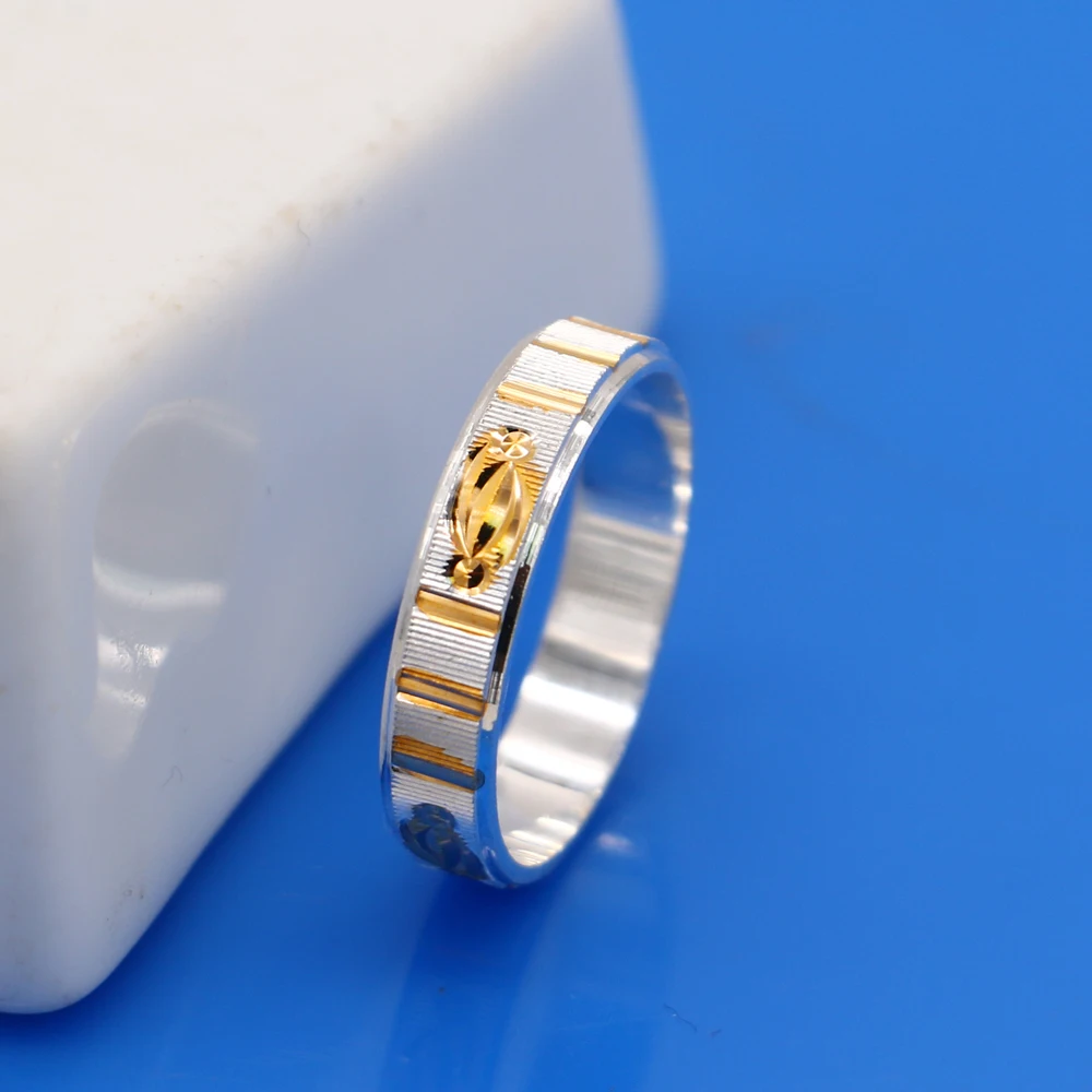 Fashion Punk Ring Geometric Exquisite Minimalist Solid 925 Sterling Silver Golden for Women Wholesale Jewelry Accessory | Украшения и