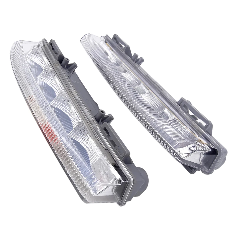Car-Styling LED DRL Daytime Running Light For Mercedes Benz C-Class W204/S204 2011 2012 2013 2014 W213 R172 | Автомобили и