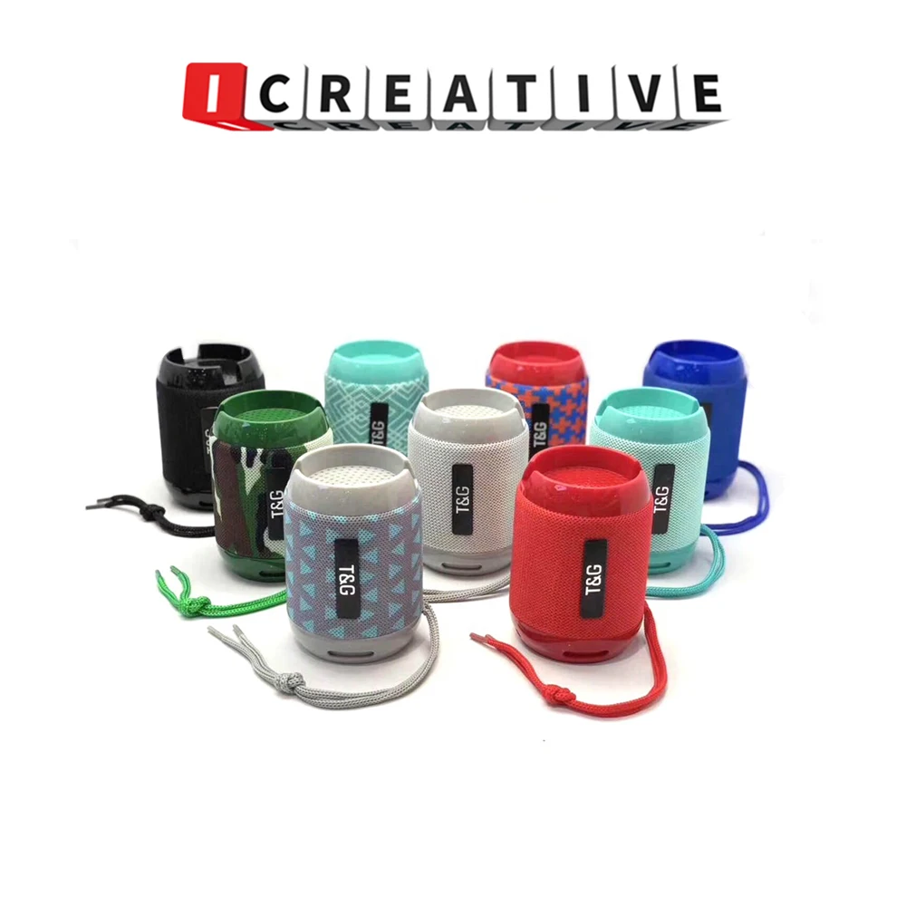 

Bluetooth-compatible Speaker Portable Subwoofer Wireless Loundpeaker Phone Holder with Lanyard