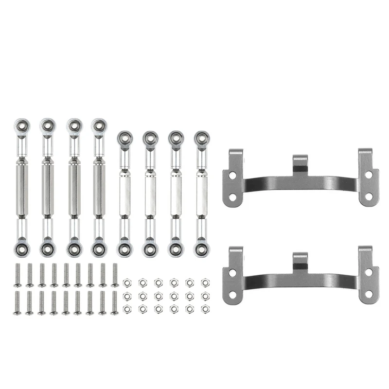 

Upgrade Metal Pull Link Rod Base Bracket WPL B1 B14 B24 C14 C24 1/16