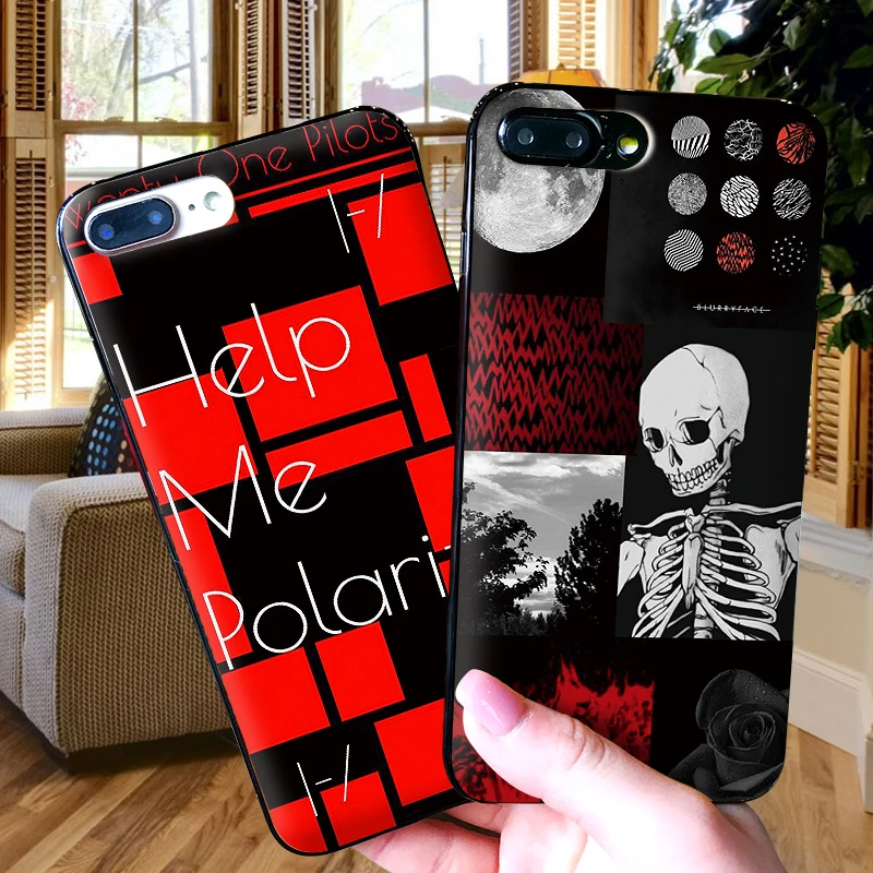 Для Xiaomi Redmi 7 Note 4X 5A 16G 32G GO 7A Twenty One Pilots collays K20 pro 6 5 8 Pro силиконовая лента