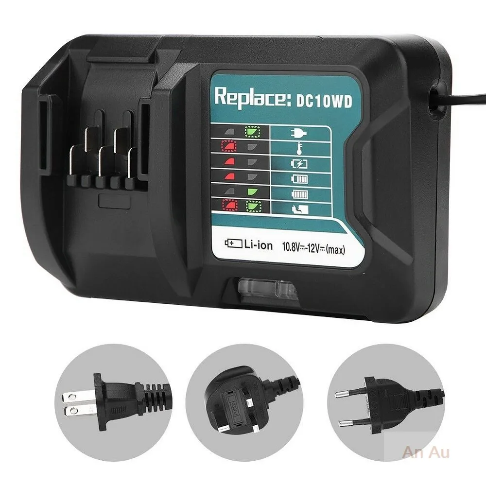 Зарядное устройство для литиевых батарей Makita 10 8 В 12 DC10WD BL1015 DC10SB DC10WC | Автомобили и