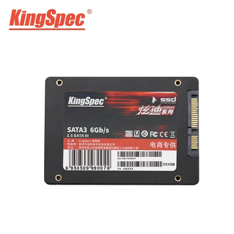 KingSpec 2 5 дюйма SATAIII SSD 1 ТБ 240 ГБ 480 Гб HDD Внутренний твердотельный накопитель Жесткий