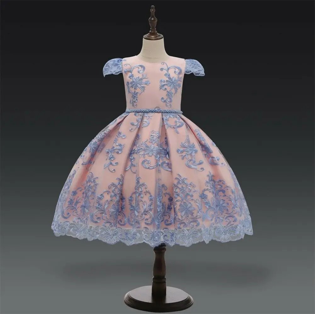 Детское кружевное платье-пачка с бантом на Возраст 3-8 лет | Детская одежда и обувь