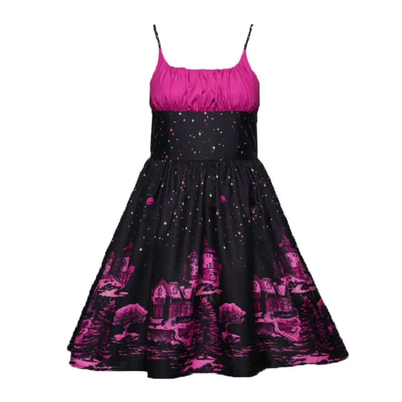 

Women's Clothes 90x Style 4XL 5XL Plus Size Vintage Evening Party Cocktail Slip Dress Big Large Midi Skirts Summer Fat Sundress