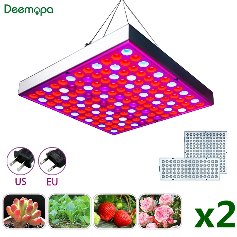 

2pcs/lot Led Grow Light Full Spectrum 25W 45W Growing Lamp 85-265V Plant Growth Lighting For Plants Flowers Seedling Cultivation