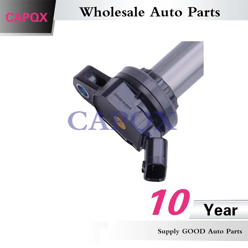 CAPQX 4 шт. воспламенитель зажигания Катушка 90919 C2003 02258 02252 Для YARIS VIOS COROLLA 1ZRFE 2007 2008 2009