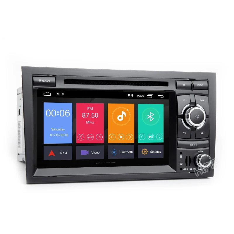 DSP Android 10 автомобильный стерео DVD мультимедийный плеер для Audi A4 S4 RS4 2002 2007 с WiFi BT GPS