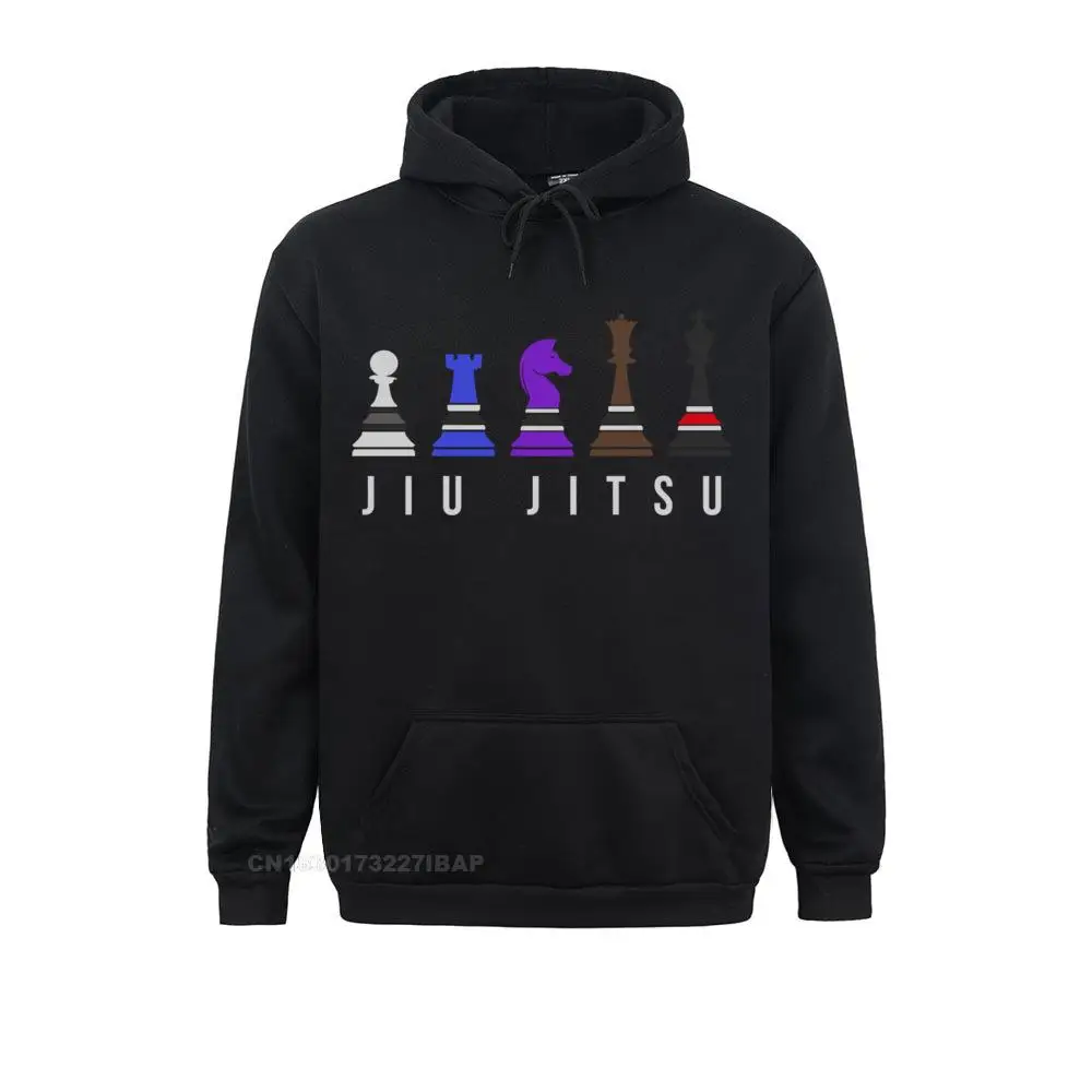 Jiu Jitsu Training Hoodie for Chess Gift for BJJ with Text Hoodies Designer High Street Men's Sweatshirts Personalized Hoods