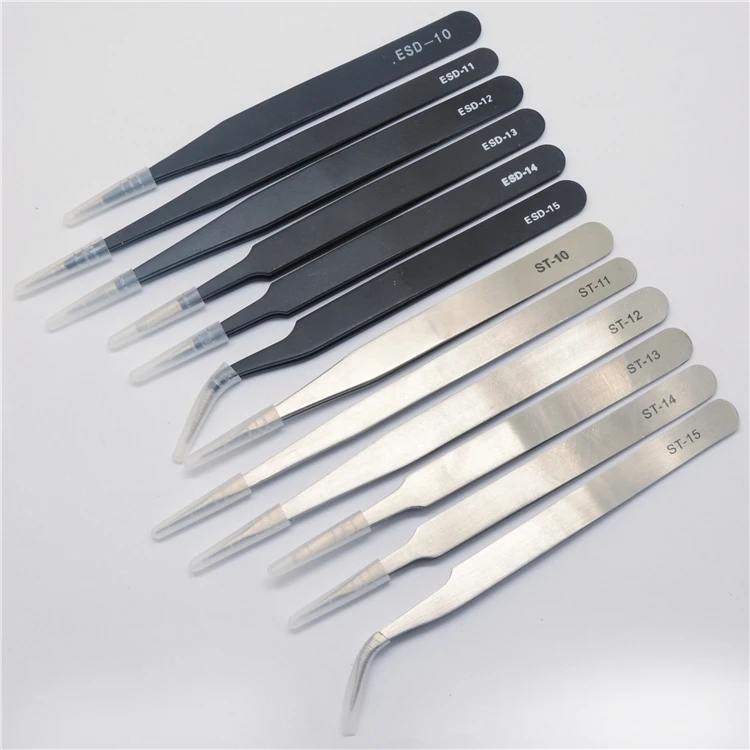

anti-static tweezers Maintenance Tools Industrial Precision Tweezers Stainless steel tweezers