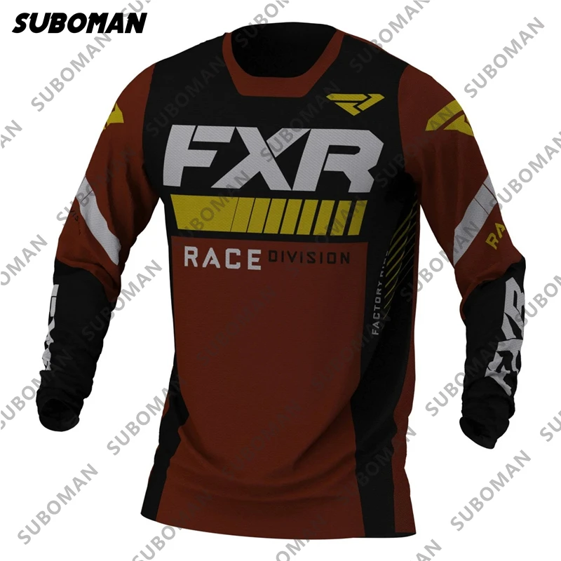

FXR downward slope long sleeve moto Jersey all mountain bike clothing MTB bicycle cycling shirts Offroad Cross motocross bmx