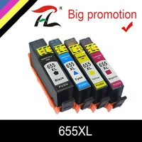 htl 655xl new ink cartridge for hp 655xl 655 compatible for hp deskjet ink advantage 3525 4615 4625 5525 6525 inkjet printer