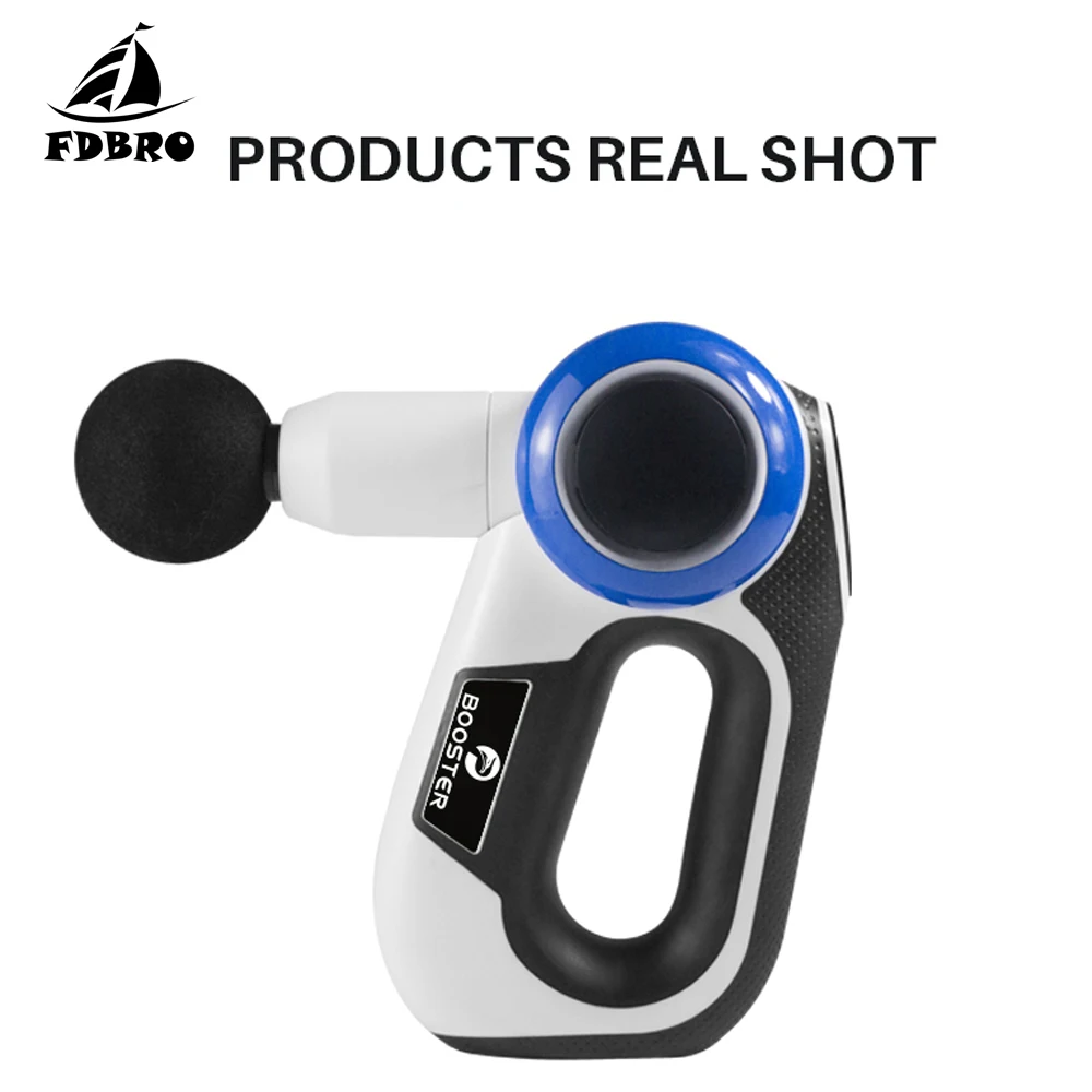 Портативное устройство для массажа FDBRO с шариками 4 скоростное тканей и мышц