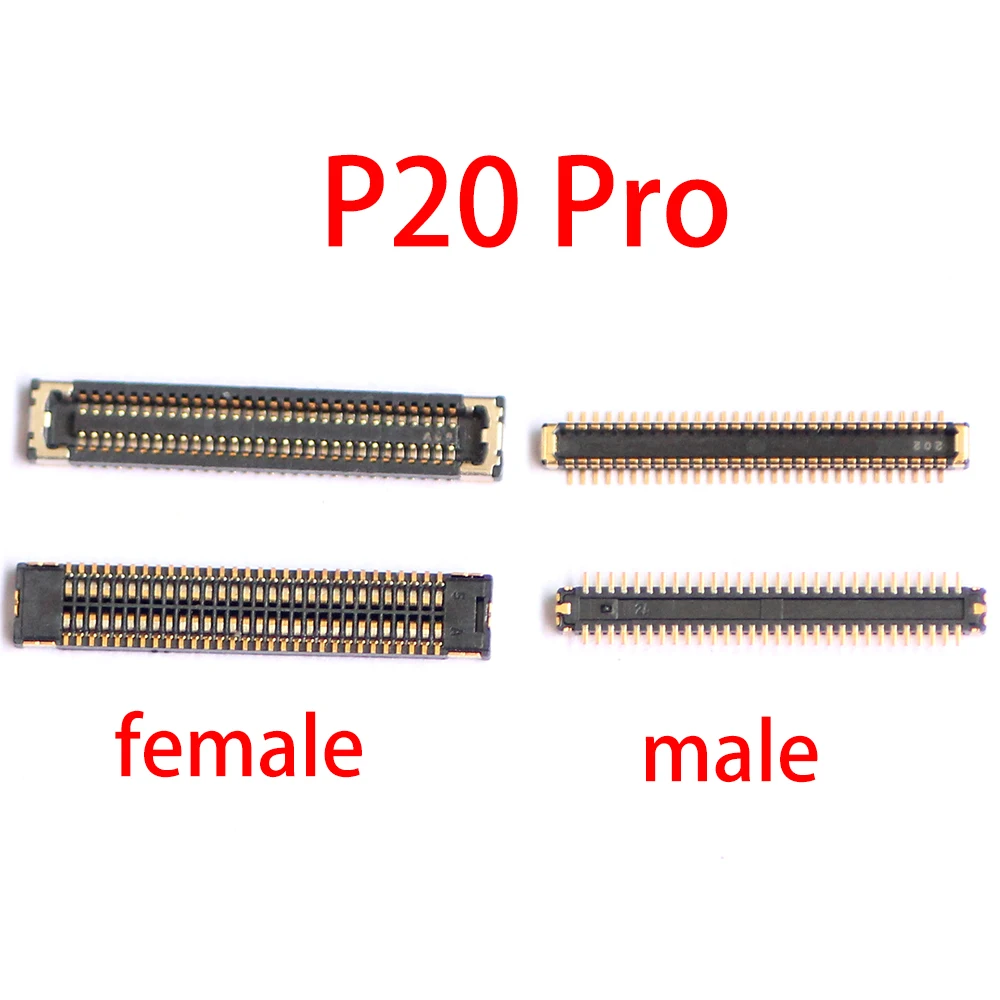 2 шт./лот ЖК-дисплей дигитайзер сенсорного экрана гибкий разъем FPC для Huawei P20 pro |