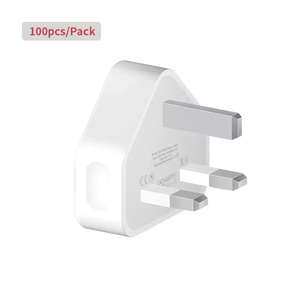 100 шт. MFi сертифицированная Зарядное устройство настенный USB Переходник штекер