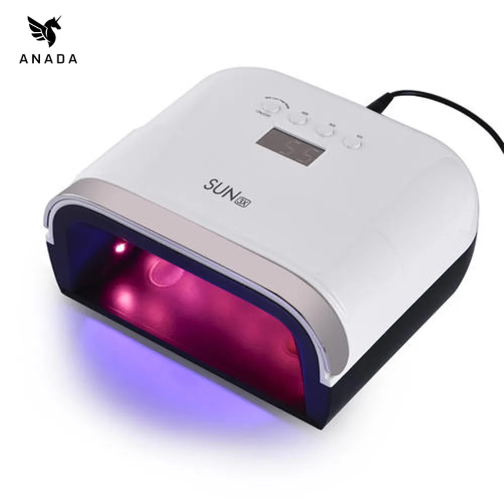 

Сушилка для ногтей ANADA, с инфракрасным датчиком, ЖК-дисплеем, светодиодная УФ-лампа для ногтей