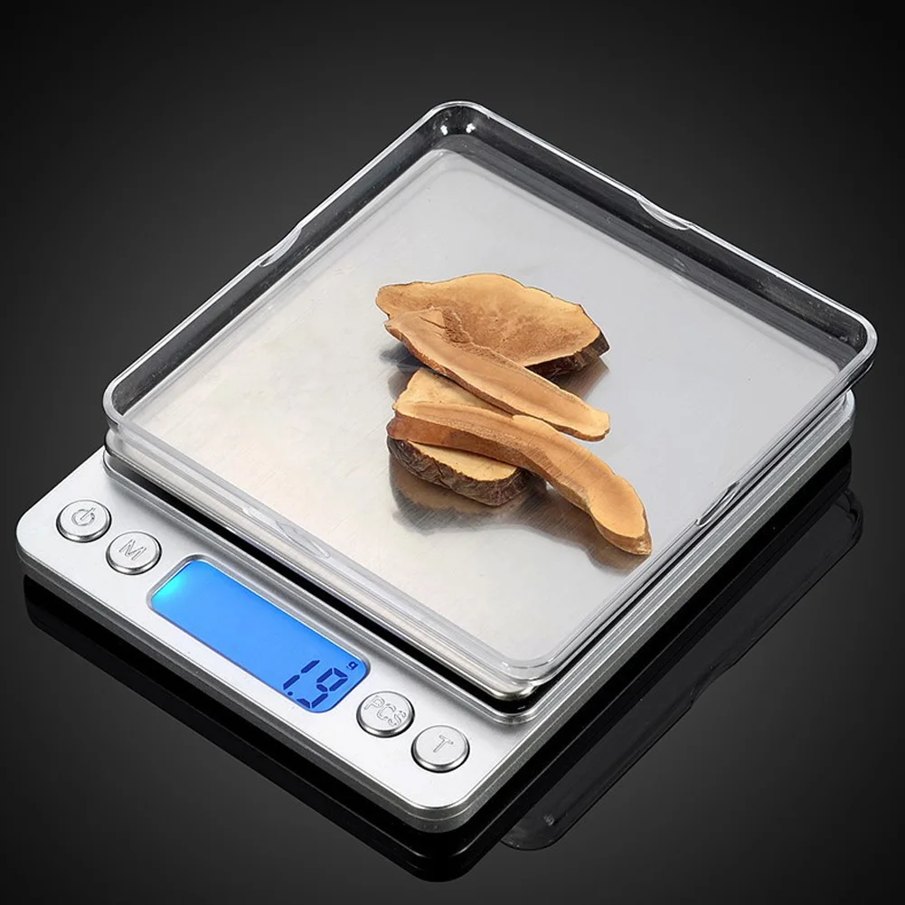 11LB/5000g Digital Kitchen Scales Stainless Steel Cooking Food LED Display Electronic Weight Scale Measuring Tools Libra|Весы| |