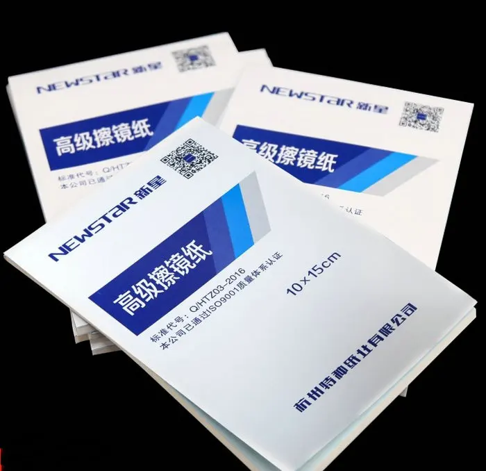 

10 упаковок (100 шт.) 10*15 см бумага для очистки линз для использования в лаборатории