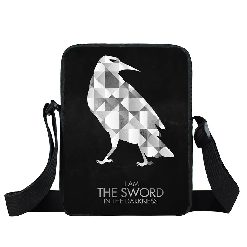 XKB-QLDYX34 Valar Morghulis сумка-мессенджер ночные часы мини сумка на плечо женские сумки Мужские Игры престолов детские школьные сумки детские сумки - Цвет: XKB-QLDYX34