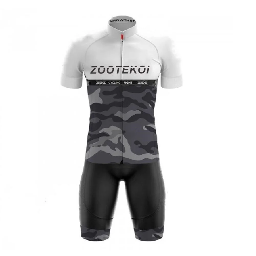 

Zootekoi Wielren Kleding Heren Jersey Set Bike Shorts Set Mtb Ropa Fietsen Quick Dry Fietsen Shirts Maillot Culotte Dragen