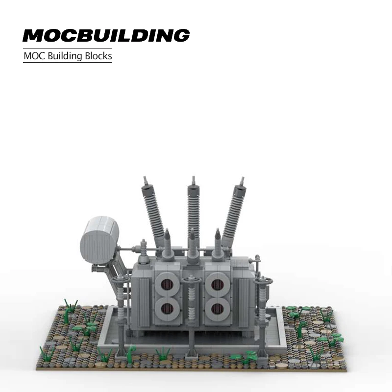 

Children's Toys,1885PCS MOC Building Blocks, High-Voltage Transformer Small Particle Building Blocks