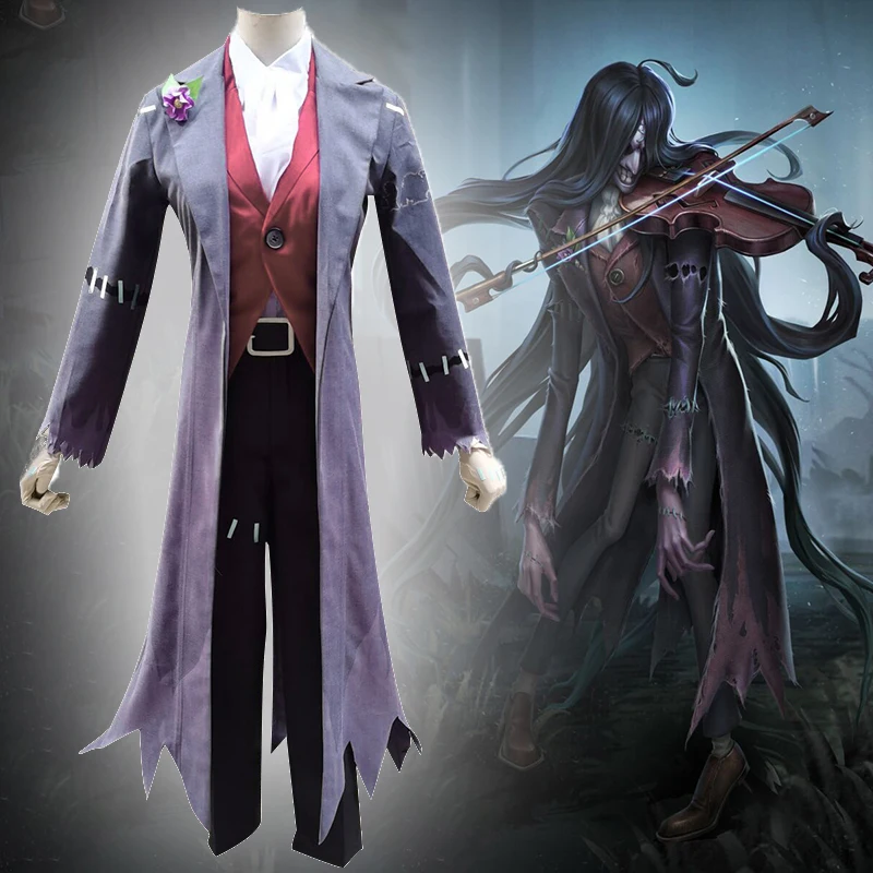 

Game Identity V Cosplay Costumes Hunter Violinist Antonio Cosplay Costume Original Skin Uniforms Full Sets Suits Clothes Hot
