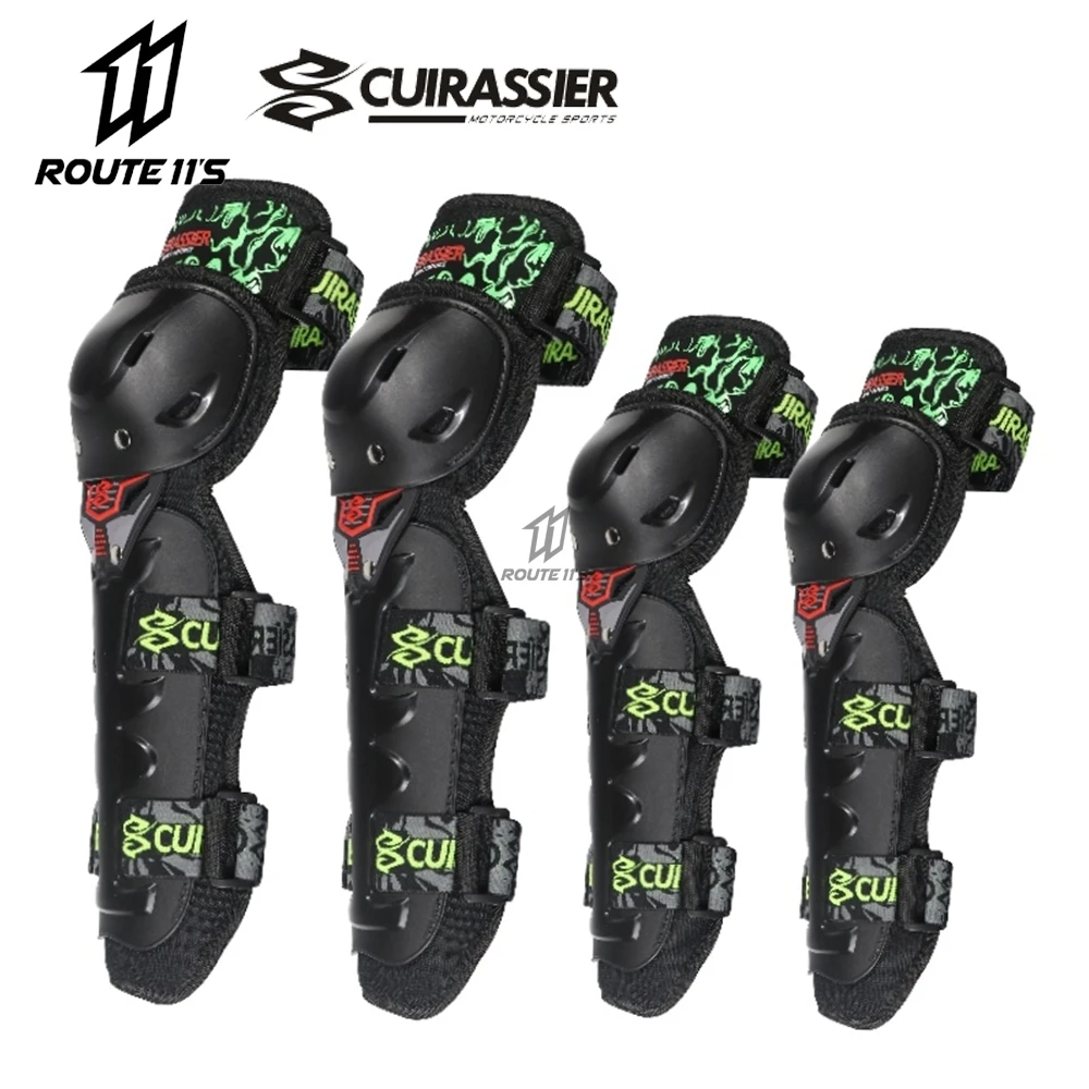 

CUIRASSIER Мотоцикл Мотокросс внедорожные гоночные налокотники Защита коленного сустава Защитные Налокотники Защитная спортивная защита Брон...